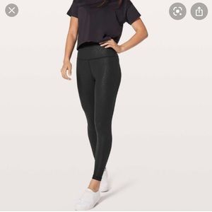 Lululemon align Monochromatic Black Emboss